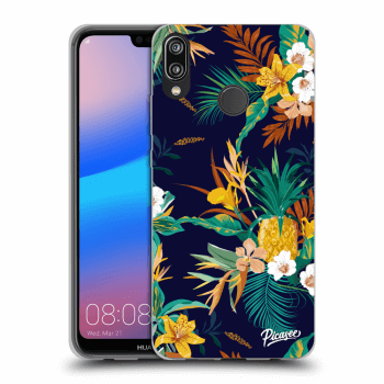 Szilikon tok erre a típusra Huawei P20 Lite - Pineapple Color