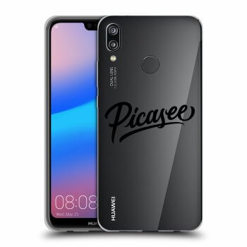 Picasee átlátszó szilikon tok az alábbi mobiltelefonokra Huawei P20 Lite - Picasee - black