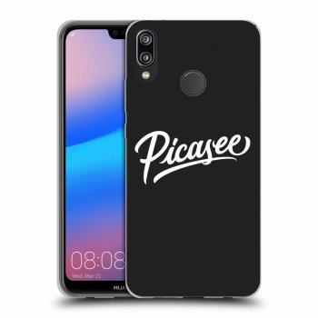 Picasee fekete szilikon tok az alábbi mobiltelefonokra Huawei P20 Lite - Picasee - White