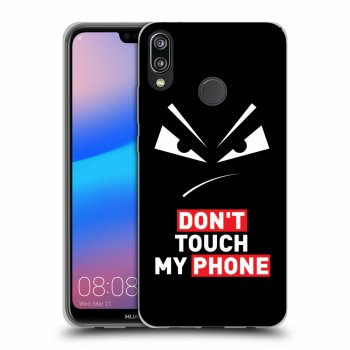 Szilikon tok erre a típusra Huawei P20 Lite - Evil Eye - Transparent