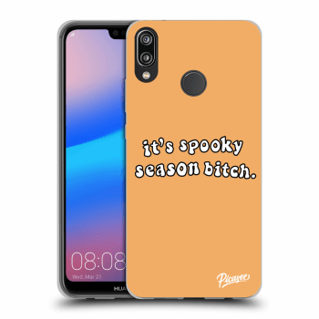 Szilikon tok erre a típusra Huawei P20 Lite - Spooky season