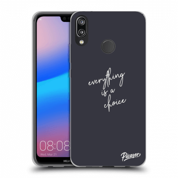 Szilikon tok erre a típusra Huawei P20 Lite - Everything is a choice