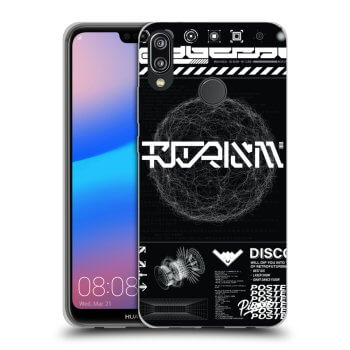 Szilikon tok erre a típusra Huawei P20 Lite - BLACK DISCO