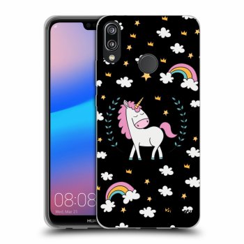 Szilikon tok erre a típusra Huawei P20 Lite - Unicorn star heaven