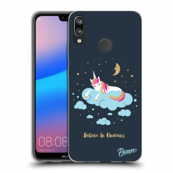 Szilikon tok erre a típusra Huawei P20 Lite - Believe In Unicorns