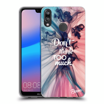 Szilikon tok erre a típusra Huawei P20 Lite - Don't think TOO much