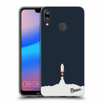 Picasee fekete szilikon tok az alábbi mobiltelefonokra Huawei P20 Lite - Astronaut 2