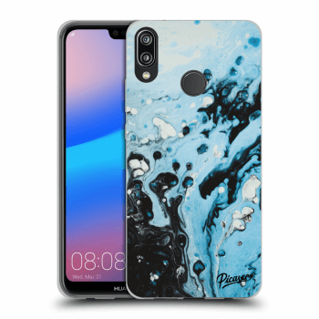 Szilikon tok erre a típusra Huawei P20 Lite - Organic blue