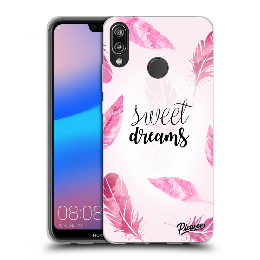 Picasee átlátszó szilikon tok az alábbi mobiltelefonokra Huawei P20 Lite - Sweet dreams