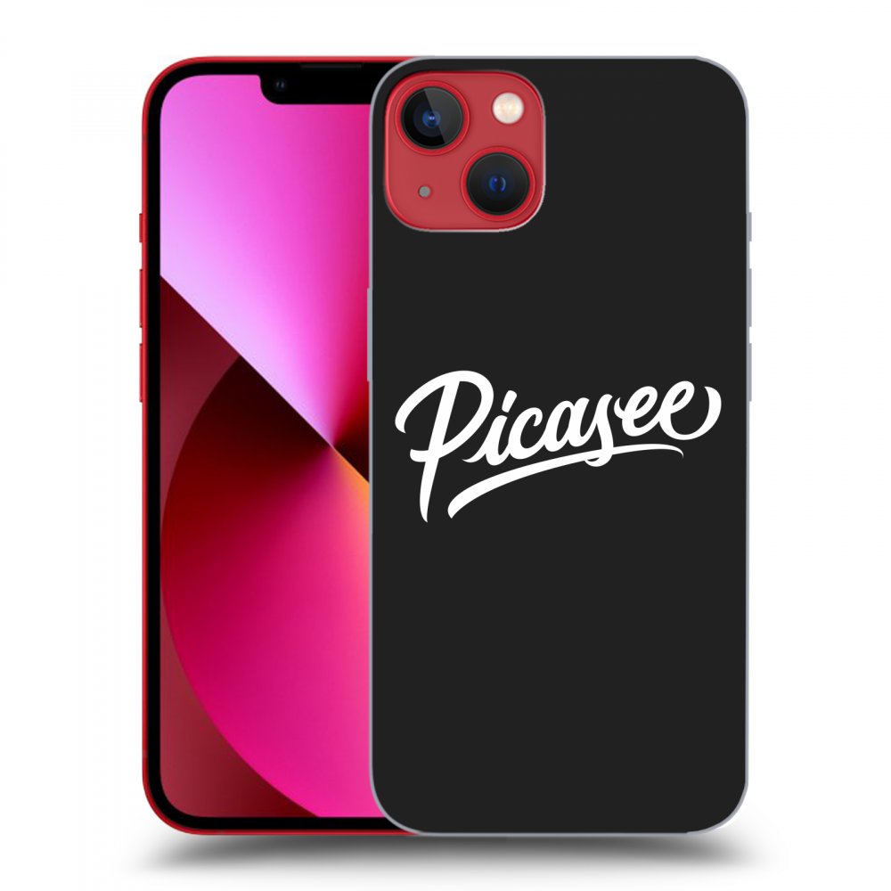 Picasee fekete szilikon tok az alábbi mobiltelefonokra Apple iPhone 14 Plus - Picasee - White