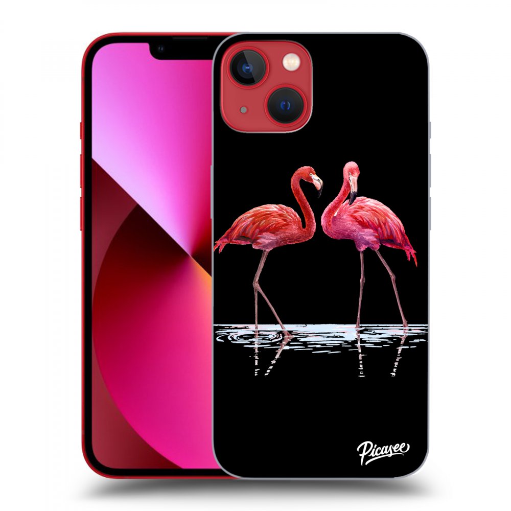 Picasee ULTIMATE CASE Apple iPhone 14 Plus - készülékre - Flamingos couple