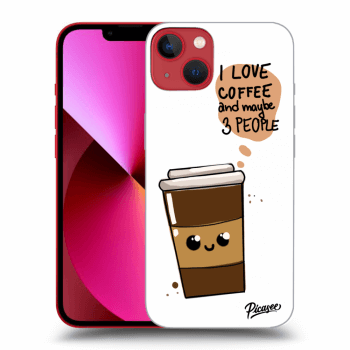 Szilikon tok erre a típusra Apple iPhone 14 Plus - Cute coffee