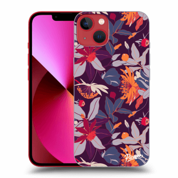 Szilikon tok erre a típusra Apple iPhone 14 Plus - Purple Leaf