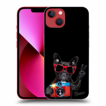 Szilikon tok erre a típusra Apple iPhone 14 Plus - French Bulldog