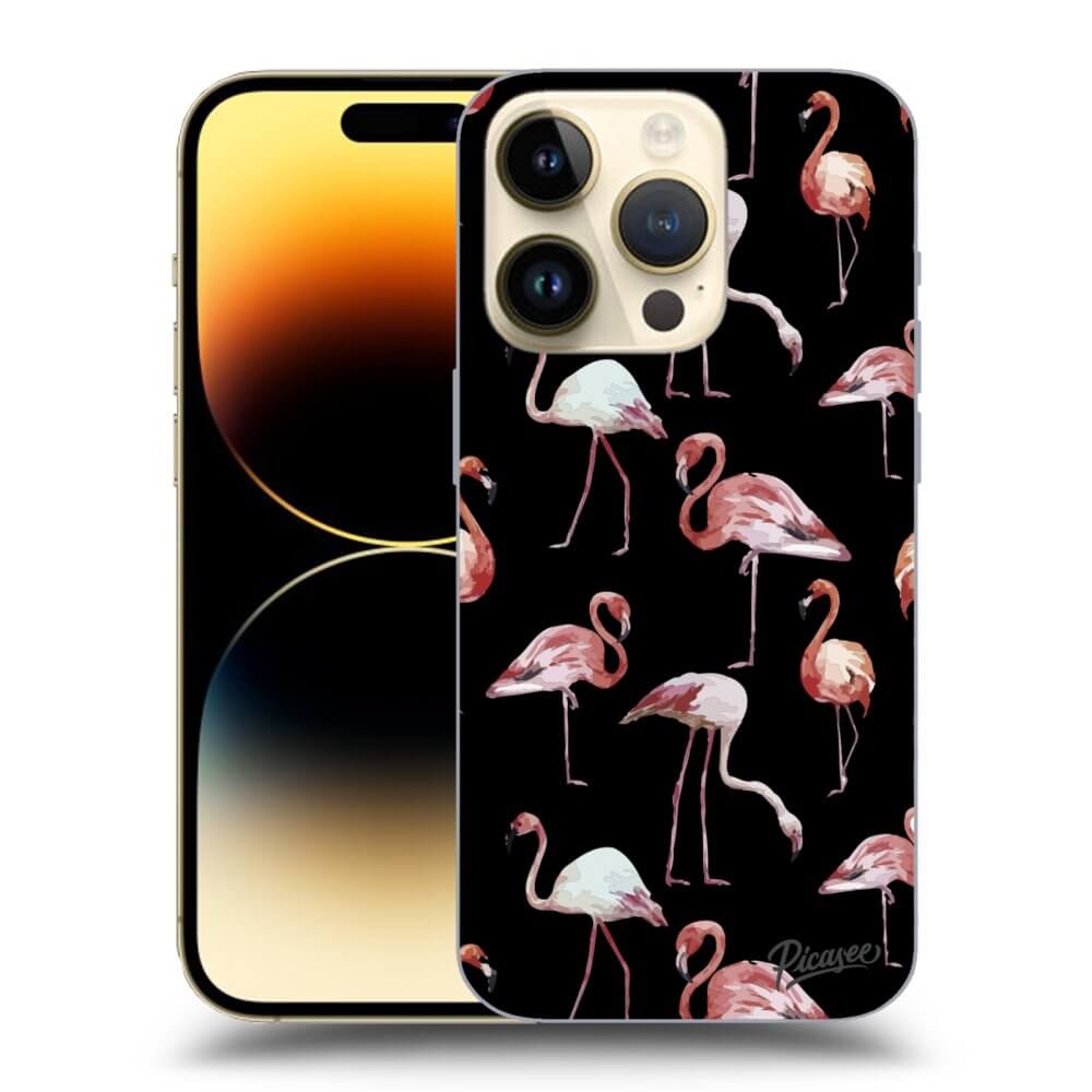 Picasee ULTIMATE CASE Apple iPhone 14 Pro - készülékre - Flamingos