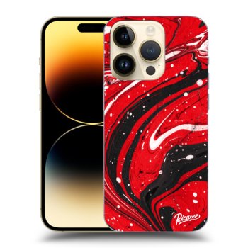 Picasee ULTIMATE CASE MagSafe Apple iPhone 14 Pro - készülékre - Red black