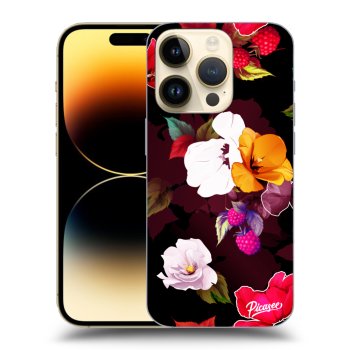 Picasee ULTIMATE CASE MagSafe Apple iPhone 14 Pro - készülékre - Flowers and Berries