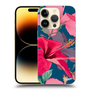 Szilikon tok erre a típusra Apple iPhone 14 Pro - Hibiscus