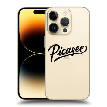 Picasee átlátszó szilikon tok az alábbi mobiltelefonokra Apple iPhone 14 Pro - Picasee - black