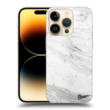Picasee ULTIMATE CASE MagSafe Apple iPhone 14 Pro - készülékre - White marble