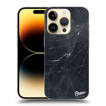 Szilikon tok erre a típusra Apple iPhone 14 Pro - Black marble