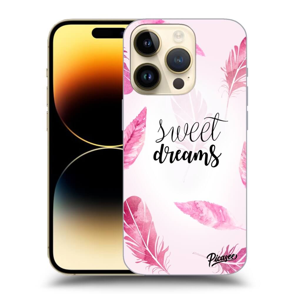 Picasee átlátszó szilikon tok az alábbi mobiltelefonokra Apple iPhone 14 Pro - Sweet dreams