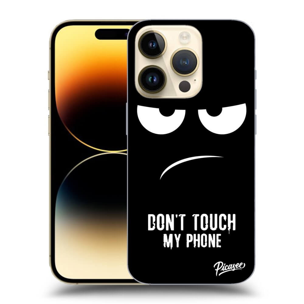 Picasee ULTIMATE CASE Apple iPhone 14 Pro - készülékre - Don't Touch My Phone