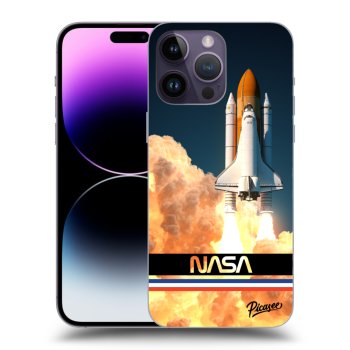 Picasee fekete szilikon tok az alábbi mobiltelefonokra Apple iPhone 14 Pro Max - Space Shuttle