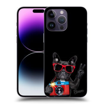 Szilikon tok erre a típusra Apple iPhone 14 Pro Max - French Bulldog