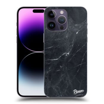 Szilikon tok erre a típusra Apple iPhone 14 Pro Max - Black marble