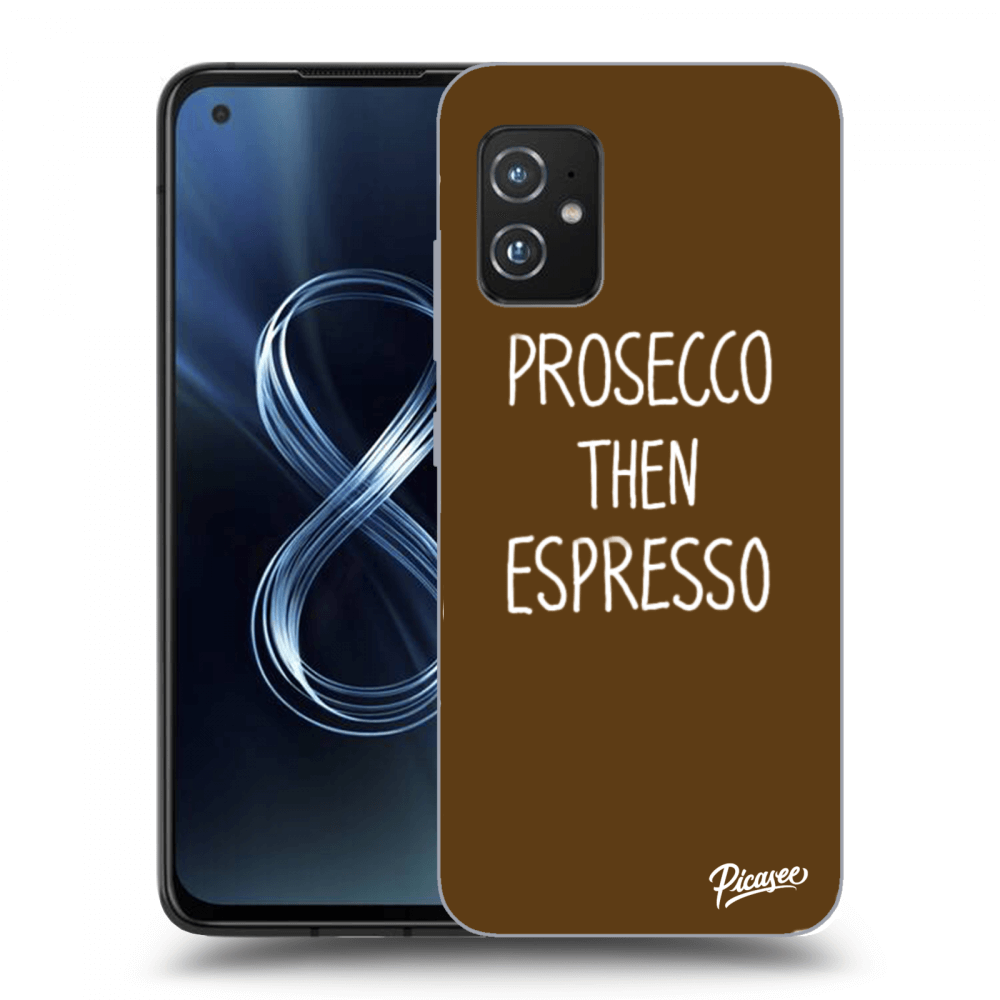 Picasee átlátszó szilikon tok az alábbi mobiltelefonokra Asus Zenfone 8 ZS590KS - Prosecco then espresso