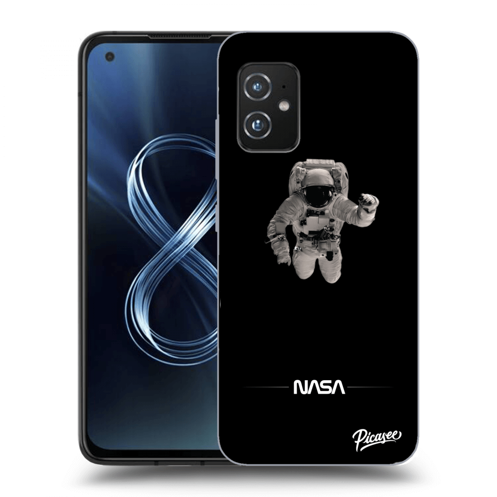 Picasee átlátszó szilikon tok az alábbi mobiltelefonokra Asus Zenfone 8 ZS590KS - Astronaut Minimal