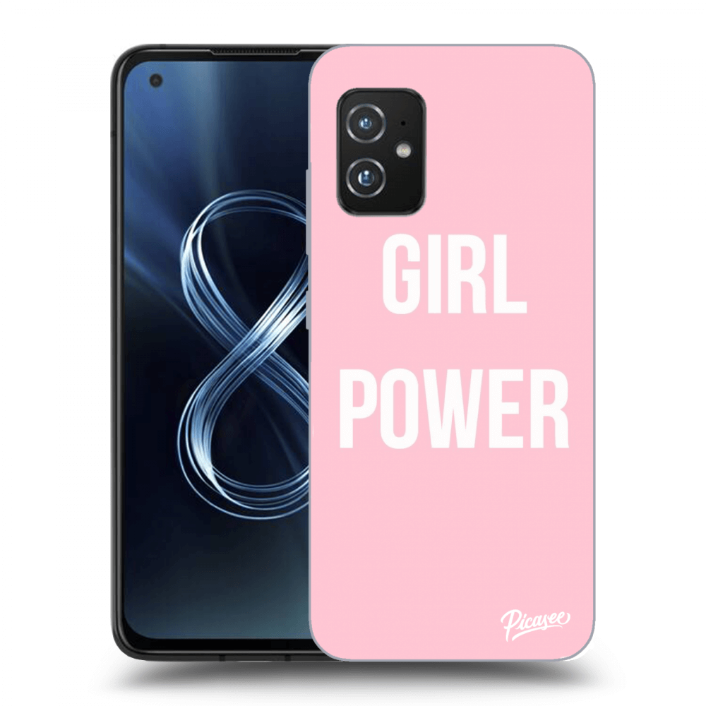 Picasee átlátszó szilikon tok az alábbi mobiltelefonokra Asus Zenfone 8 ZS590KS - Girl power