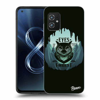 Picasee átlátszó szilikon tok az alábbi mobiltelefonokra Asus Zenfone 8 ZS590KS - Forest owl
