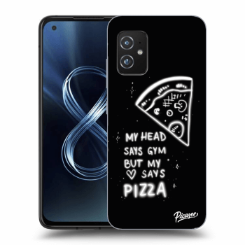 Picasee átlátszó szilikon tok az alábbi mobiltelefonokra Asus Zenfone 8 ZS590KS - Pizza