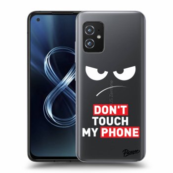 Tok az alábbi mobiltelefonokra Asus Zenfone 8 ZS590KS - Angry Eyes - Transparent