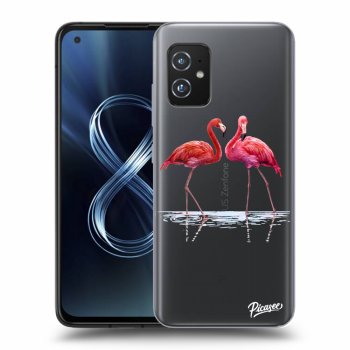 Tok az alábbi mobiltelefonokra Asus Zenfone 8 ZS590KS - Flamingos couple