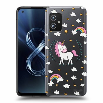 Picasee átlátszó szilikon tok az alábbi mobiltelefonokra Asus Zenfone 8 ZS590KS - Unicorn star heaven