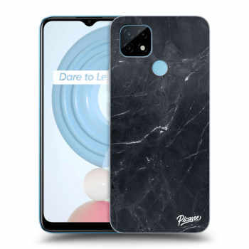 Szilikon tok erre a típusra Realme C21Y - Black marble