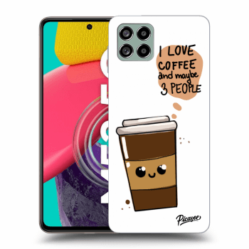 Szilikon tok erre a típusra Samsung Galaxy M53 5G - Cute coffee