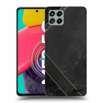 Szilikon tok erre a típusra Samsung Galaxy M53 5G - Black tile