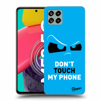Szilikon tok erre a típusra Samsung Galaxy M53 5G - Cloudy Eye - Blue