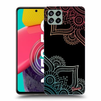 Szilikon tok erre a típusra Samsung Galaxy M53 5G - Flowers pattern