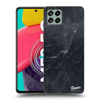 Szilikon tok erre a típusra Samsung Galaxy M53 5G - Black marble