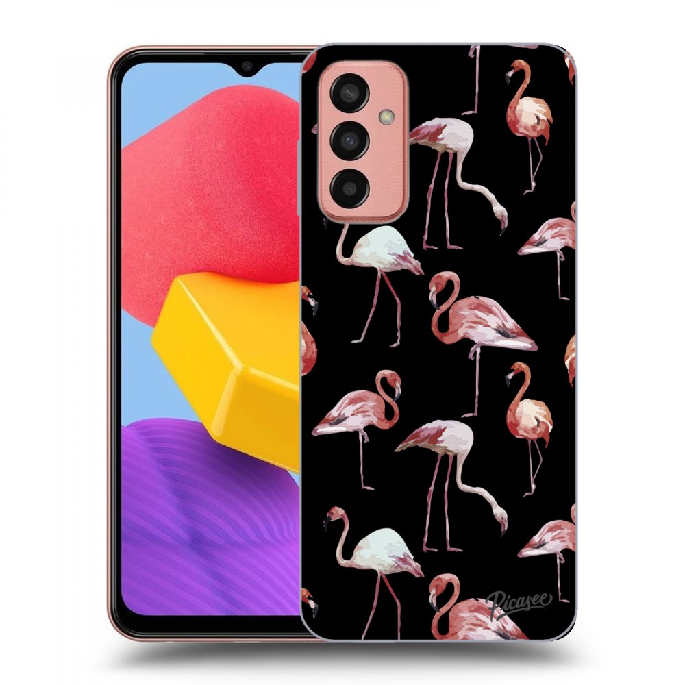 Picasee ULTIMATE CASE Samsung Galaxy M13 M135F - készülékre - Flamingos