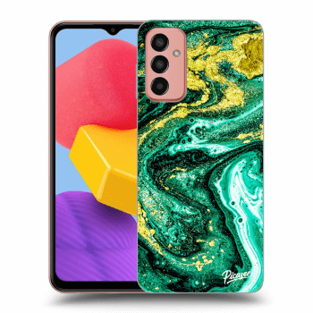 Szilikon tok erre a típusra Samsung Galaxy M13 M135F - Green Gold