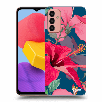 Szilikon tok erre a típusra Samsung Galaxy M13 M135F - Hibiscus