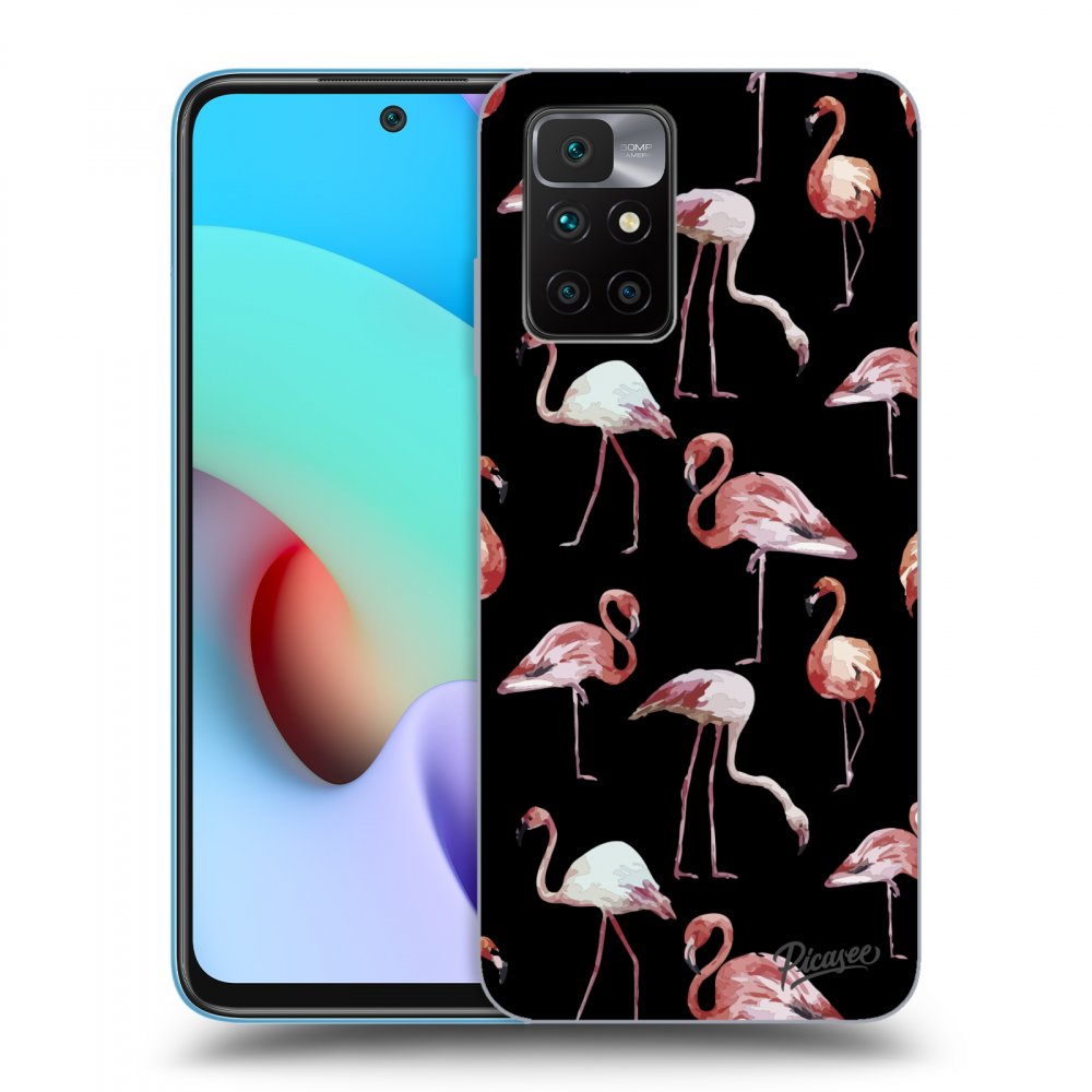 Picasee ULTIMATE CASE Xiaomi Redmi 10 (2022) - készülékre - Flamingos