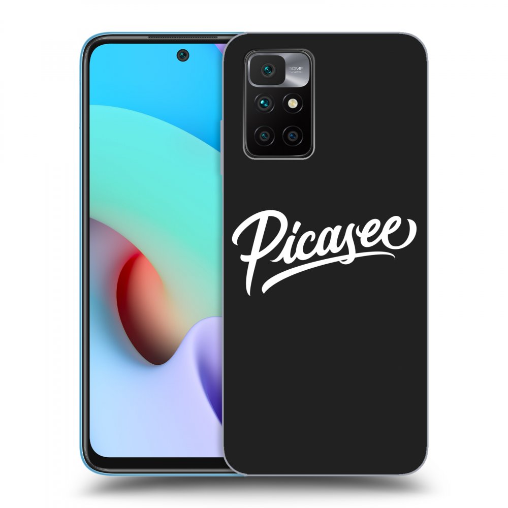 Picasee fekete szilikon tok az alábbi mobiltelefonokra Xiaomi Redmi 10 (2022) - Picasee - White