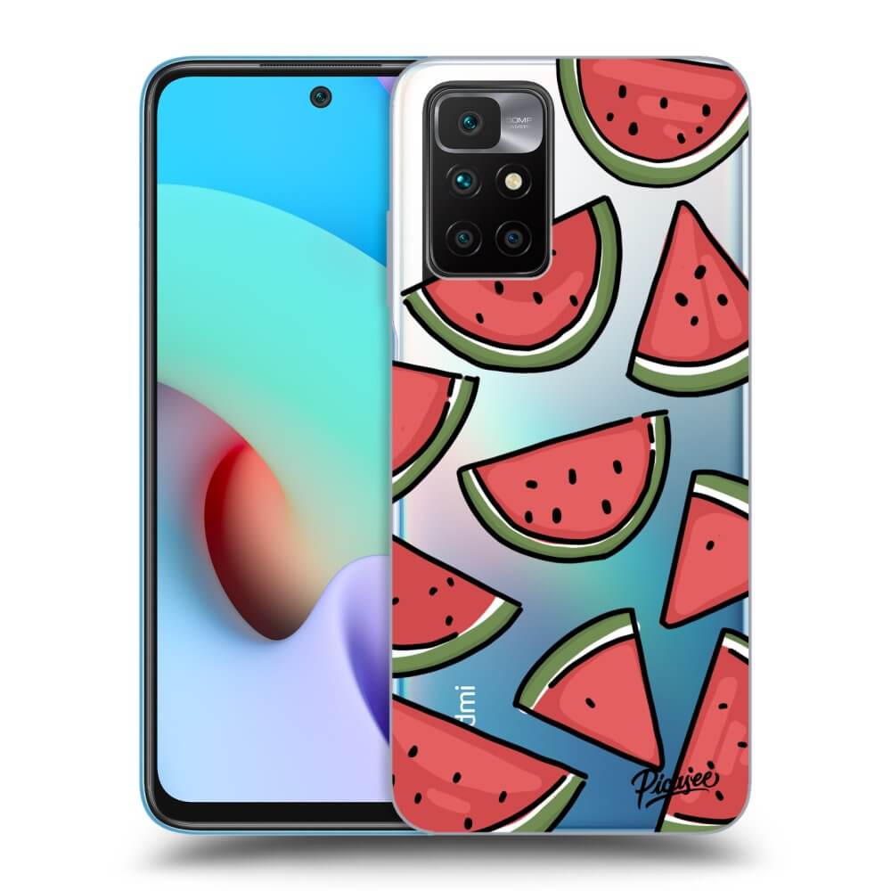 Picasee átlátszó szilikon tok az alábbi mobiltelefonokra Xiaomi Redmi 10 (2022) - Melone